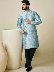 Ethnic Motif Printed Straight Kurta - Inddus.com
