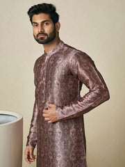 Ethnic Motif Printed Straight Kurta - Inddus.com