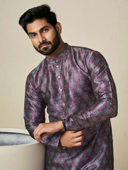 Ethnic Motif Printed Straight Kurta - Inddus.com