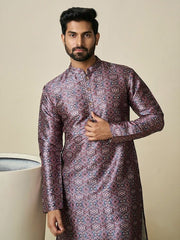 Ethnic Motif Printed Straight Kurta - Inddus.com