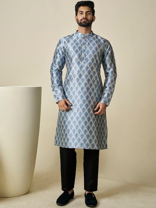 Ethnic Motif Printed Straight Kurta - Inddus.com