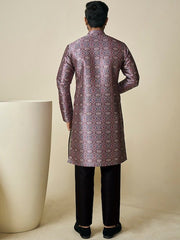 Ethnic Motif Printed Straight Kurta - Inddus.com