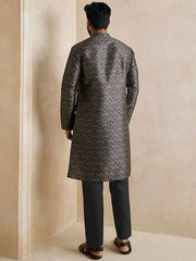 Ethnic Motif Printed Straight Kurta - Inddus.com