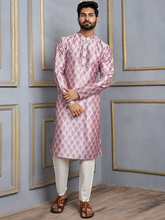 Ethnic Motif Printed Straight Kurta - Inddus.com