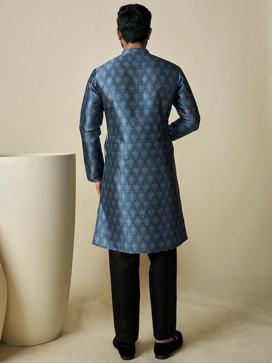 Ethnic Motif Printed Straight Kurta - Inddus.com