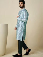 Ethnic Motif Printed Straight Kurta - Inddus.com