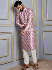 Ethnic Motif Printed Straight Kurta - Inddus.com