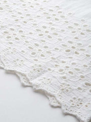 Ethnic Motifs Embroidered Regular Chikankari Kurta with Palazzos - Inddus.com