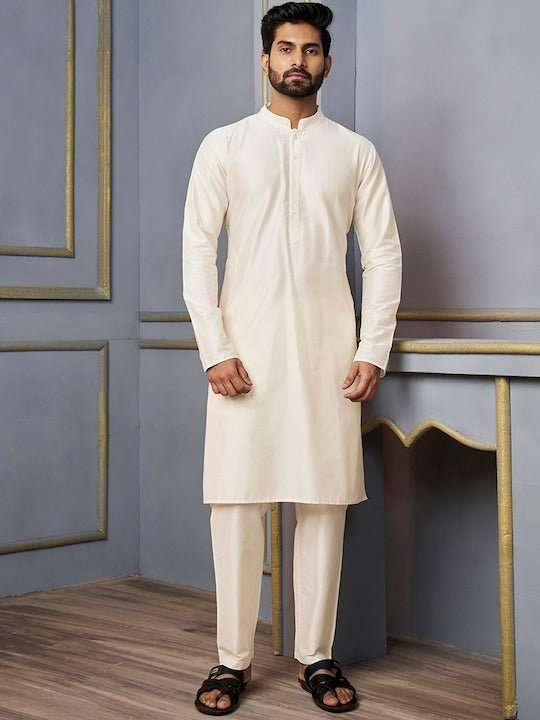 Green Woven Designed Nehru Jacket - Inddus.com
