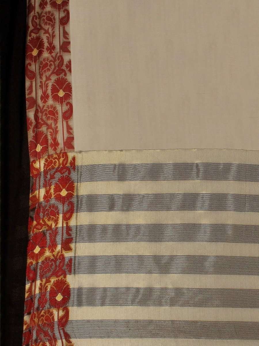 Grey Banarasi Art Silk Traditional Saree - inddus-us