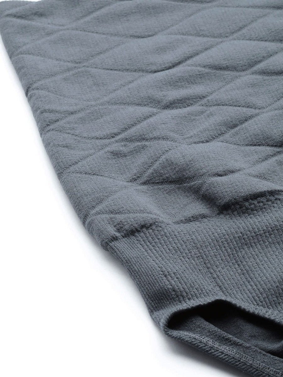 Grey High Waist Tummy Shapewear - inddus-us