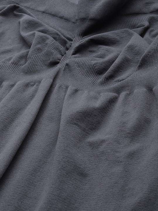 Grey Seamless Bodysuit Shapewear - Inddus.com