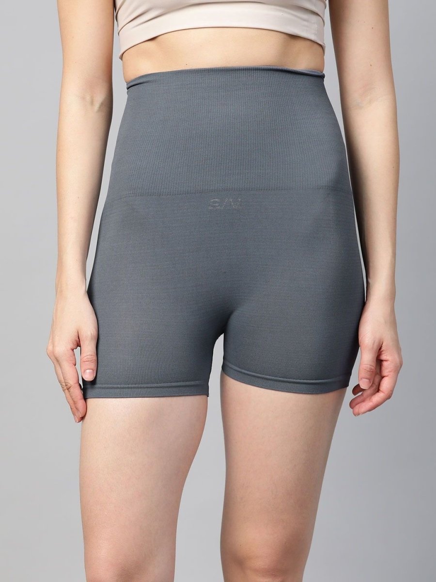 Grey Tummy Thigh Shapewear - inddus-us