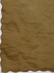 Inddus Mustard Yellow Solid Kurta with Trousers & Dupatta - inddus-us