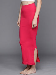 Magenta Seamless Saree Shapewear - Inddus.com