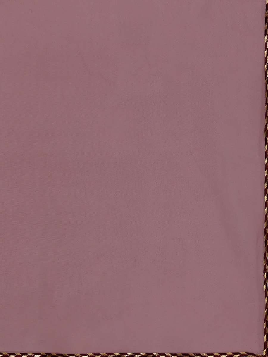 Maroon Woven Design Unstitched Dress Material - Inddus.com