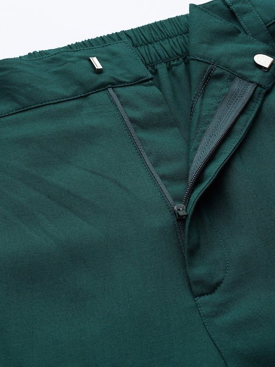 Men Ethnic Motifs Embroidered Regular Sequinned Kurta With Trousers - Inddus.com