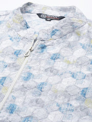 Men Ethnic Motifs Embroidered Sequinned Kurta - Inddus.com