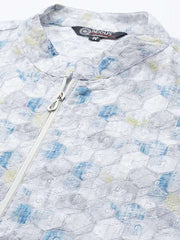 Men Ethnic Motifs Embroidered Sequinned Kurta - Inddus.com