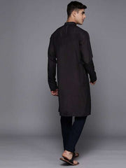 Men Mandarin Collar Kurta - Inddus.com
