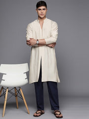 Men Mandarin Collar Kurta - Inddus.com