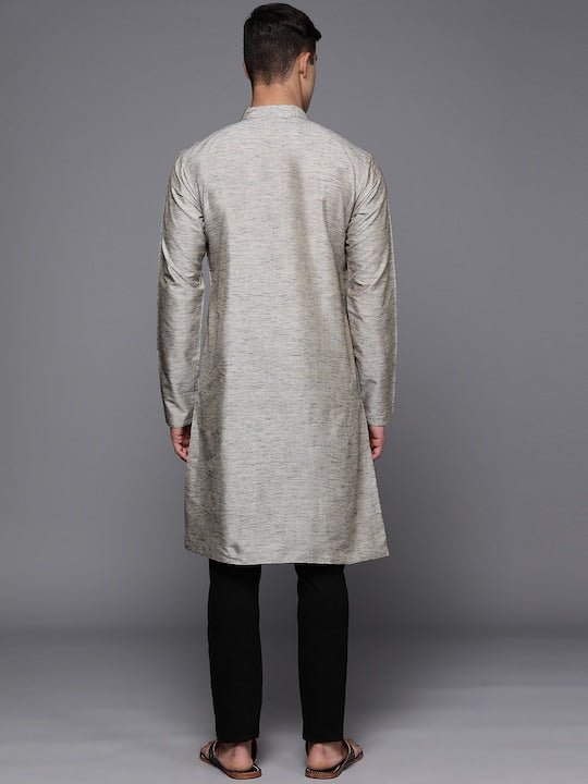 Men Mandarin Collar Kurta - Inddus.com