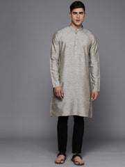 Men Mandarin Collar Kurta - Inddus.com