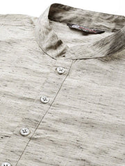 Men Mandarin Collar Kurta - Inddus.com