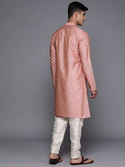Men Mandarin Collar Kurta - Inddus.com