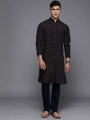 Men Mandarin Collar Kurta - Inddus.com