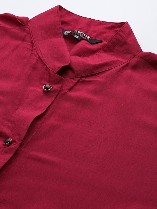 Men Solid Straight Kurta - Inddus.com