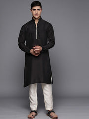Men Solid Straight Kurta - Inddus.com