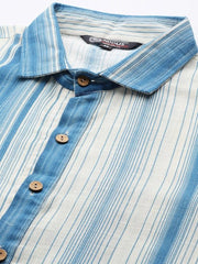Men Striped Kurta - Inddus.com