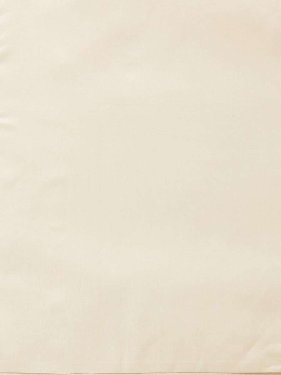 Off-White & Pink Silk Blend Woven Design Saree - inddus-us