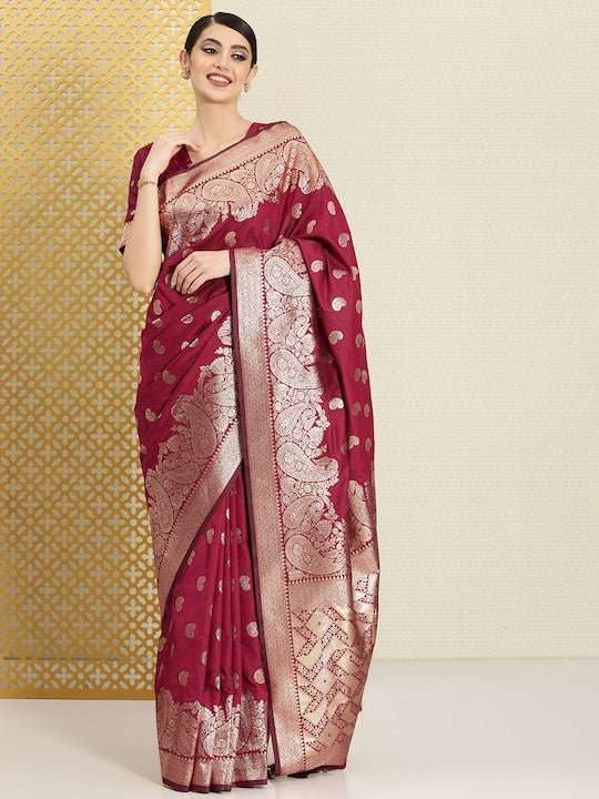 Paisley Zari Banarasi Saree