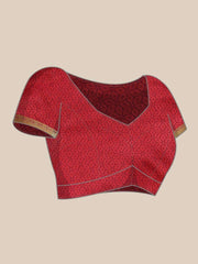 Pink and Purple Dual Tone Zari Woven Banarasi Saree - Inddus.com