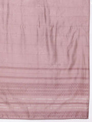 Pink Embroidered Kurta with Pants and Dupatta - Inddus.com