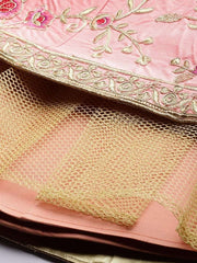 Pink Embroidered Lehenga Choli - inddus-us