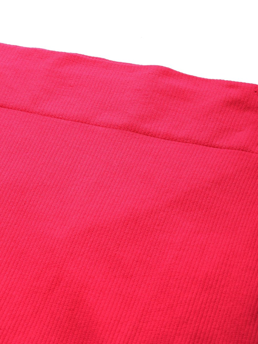 SALE WOMEN PINK SOLID SAREE SHAPEWEAR - Inddus.com