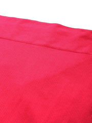 SALE WOMEN PINK SOLID SAREE SHAPEWEAR - Inddus.com