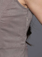 Shimmer Ethnic Gown With Jacket - Inddus.com