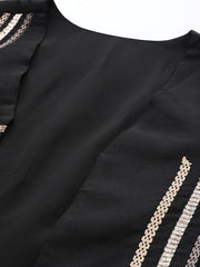 Shimmer Ethnic Gown With Jacket - Inddus.com