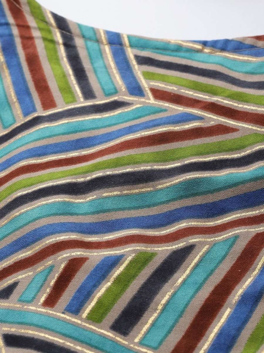 Teal Rayon and Cotton Blend Solid Lehenga Choli - inddus-us