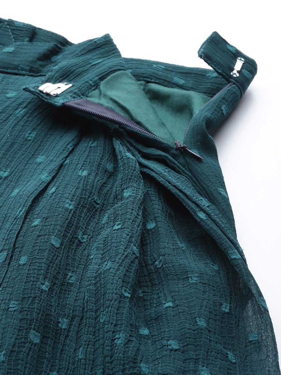 Teal Satin Co-Ords - Inddus.com