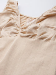 WOMEN BEIGE SLIMMING BODYSUIT CAMISOLE SHAPEWEAR - Inddus.com