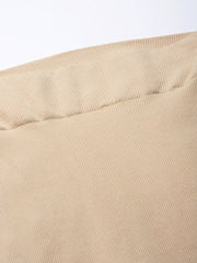 Women Beige Solid High Compressed Seamless Instant Slimming Saree Shapewear - Inddus.com