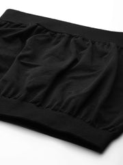 WOMEN BLACK BANDEAU SPORT BRA - Inddus.com