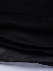 Women Black & Blue Floral Yoke Design Thread Work Georgette Anarkali Kurta - Inddus.com