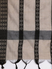 Women Black Pleated Kurta with Trousers & With Dupatta - Inddus.com