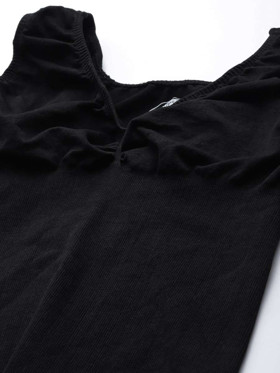 WOMEN BLACK SLIMMING BODYSUIT CAMISOLE SHAPEWEAR - Inddus.com